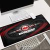 Flaming Heart Frankfurt Emblem   Mouse pad Office Desk Mat, Gaming Mouse Pad Mousepad, keyboard pad,Heavy-Duty Non-Slip Rubber Backing, Gift