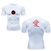 Printed Shirt Mens Quickdrying Compression Gym Tshirt Fitness Sports Tshirt Stretch Breathable Top For Men Summer S3xl