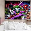 Joker Tapestry for Bedroom Aesthetic Classroom Tapestries Wall Hanging for Living Room Dorm Office,Ideal Creative Gift