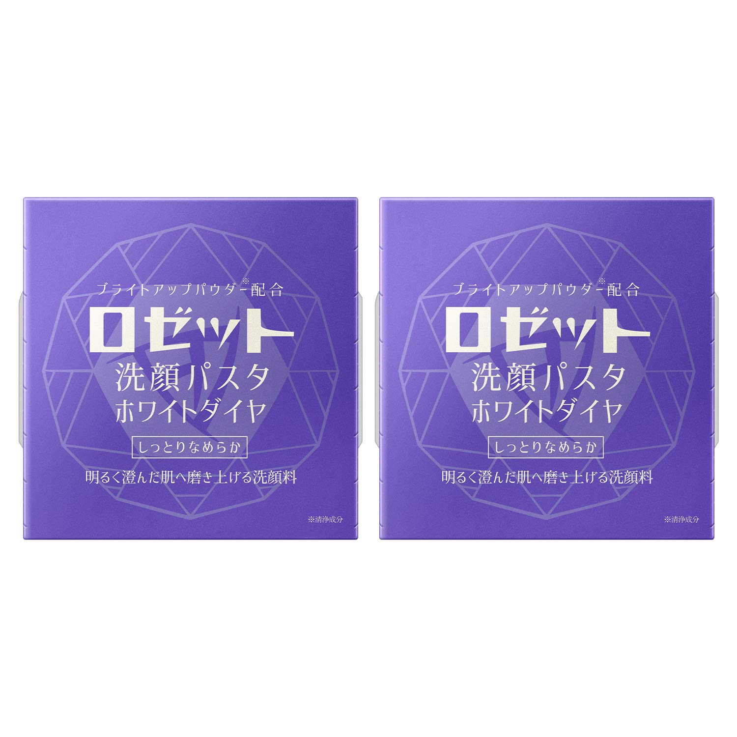 

Паста для умывания лица Rosette White Diamond, набор из 2 шт. по 90 г x 2 шт.