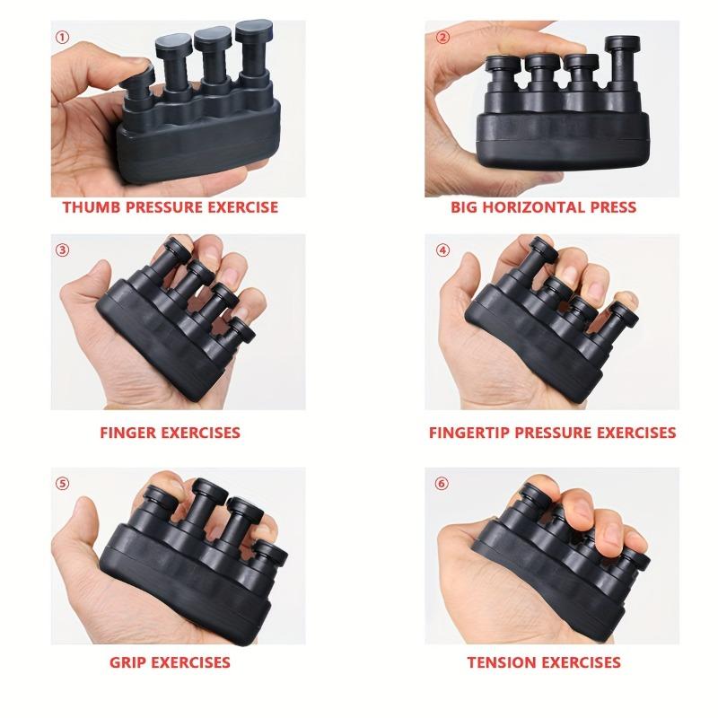10LB Finger Strengthener&Grip Trainer–Ergonomic Hand Exerciser for Enhanced Forearm,Wrist,and Finger Strength –Ideal for Rock Climbers,and Musicians