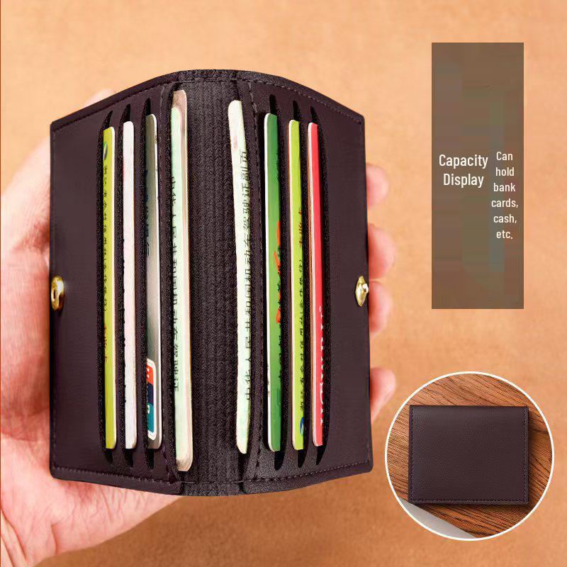 

Бестселлер Ультратонкий Минималистичный Кошелек-картхолдер для женщин и мужчин: Защита от размагничивания, Маленький и компактный для банковских/ID-карт и водительского удостоверения.