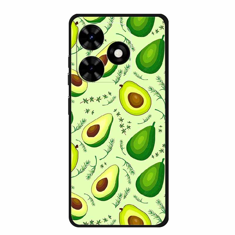 Case For Tecno Spark Go 2024 Animals Painted TPU Silicone Soft Phone Cover for Spark Go2024 BG6 Protector Wolf Shockproof Para