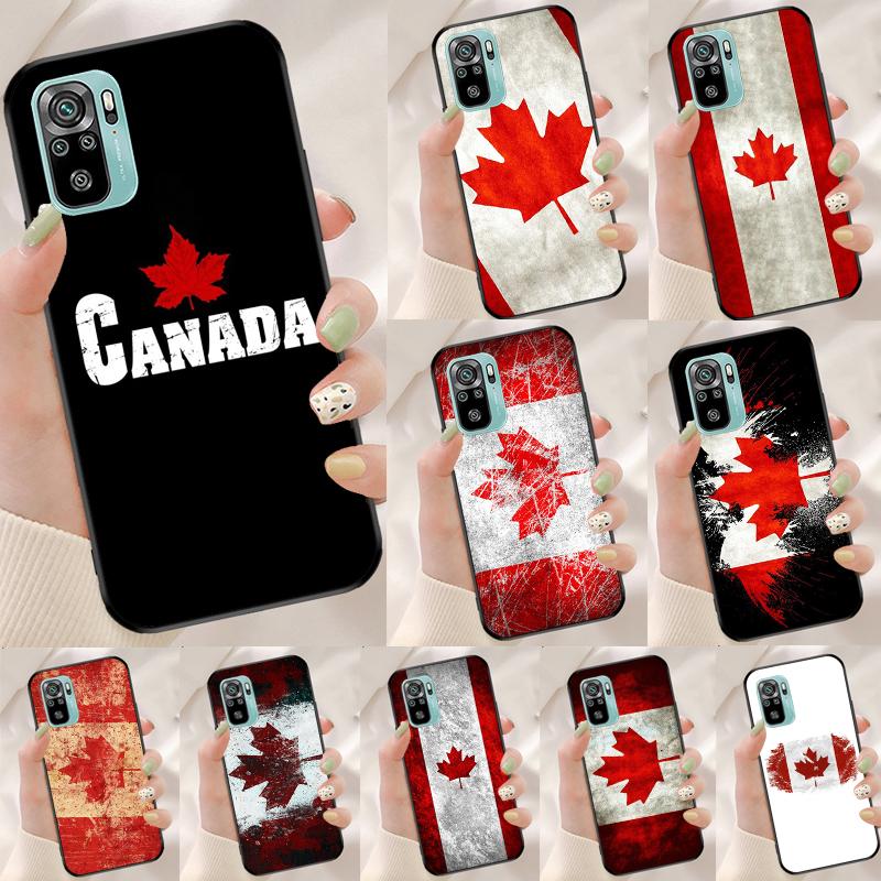 Canada Canadian Flag Case For Xiaomi Redmi Note 11 10 9 8 12 Pro Plus 9S 10S 11S 12S Cover For Redmi 12C 10 9 C