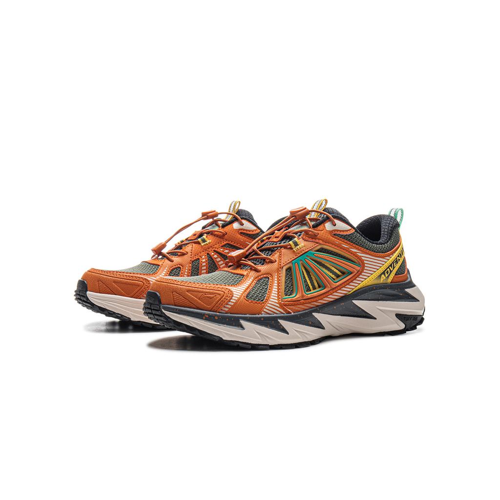 Li Ning Comfortable And Stylish Outdoor Shoes Kids Shoes Orange YKEV040-5