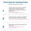 2Pcs Silicone Teeth Mat Universal Teeth Splint Protector Anti-wear Silicone Tooth Pad for Grinding Clenching Teeth at Night