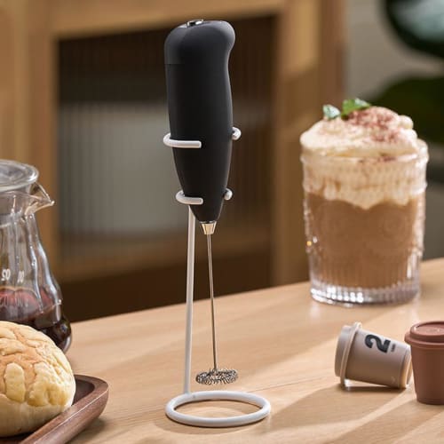 Ultra-Lightweight Handheld Milk Frother, Mini Electric Mixer for Coffee, Cappuccino, Latte, Matcha, and Hot Chocolate