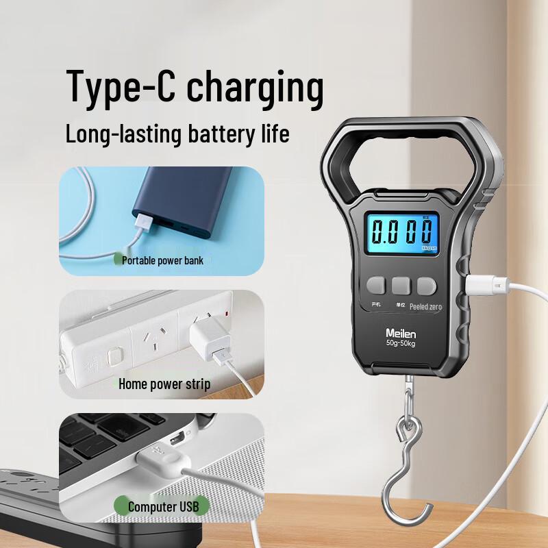 Meilen 50KG Portable Electronic Scale (CN Version)