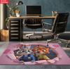 Cartoon Fox and Rabbit Large Room Carpet Non Slip Cartoon Kids Bedroom Living Room Floor Mat Home Decor Children's Play Carpet