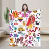 Karol G Blankets Plush Funny Breathable Throw Blankets for Coverlet Summer