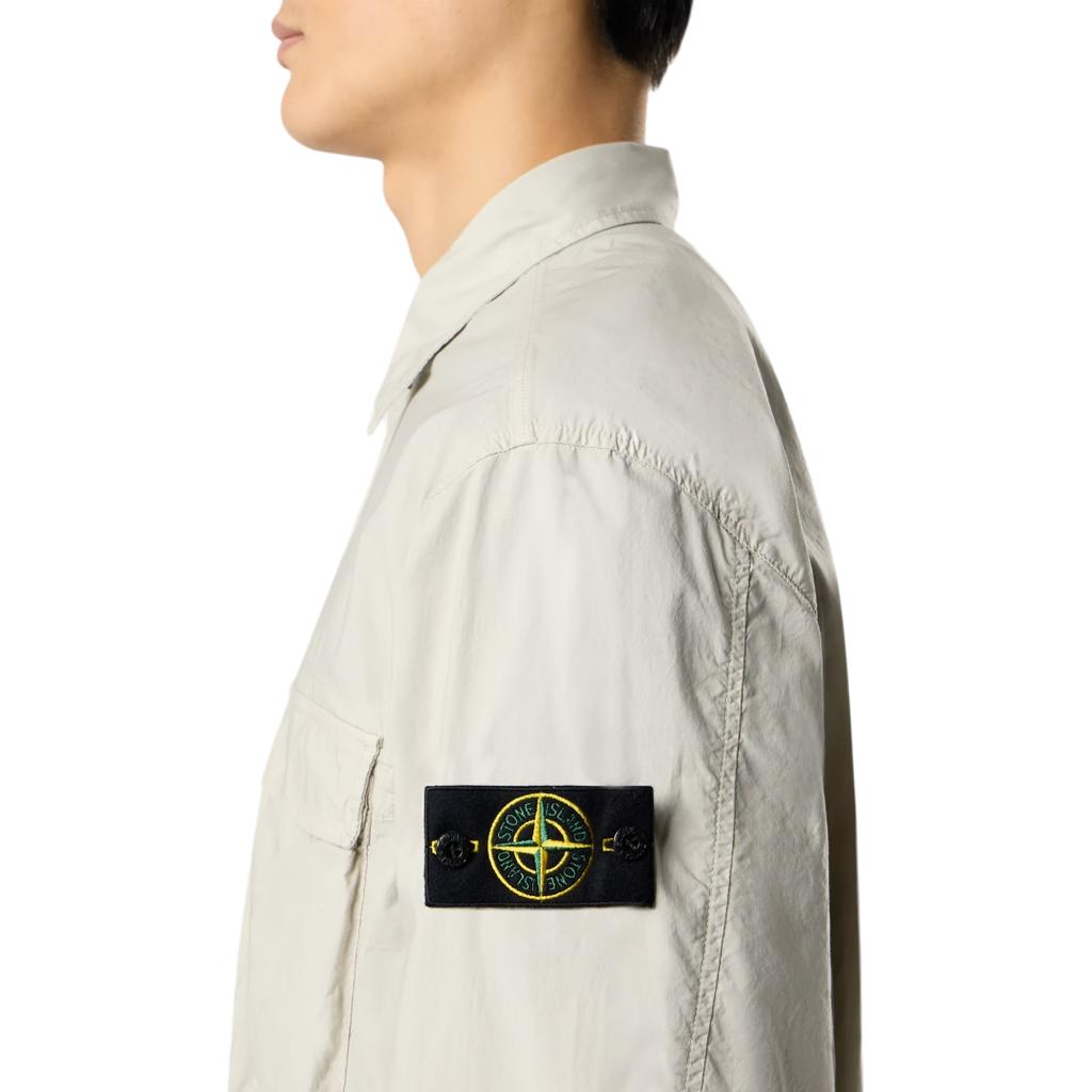 STONE ISLAND Chest Pocket Button Long Sleeve Shirt Men Shirts L1S151200032S0003-V0061