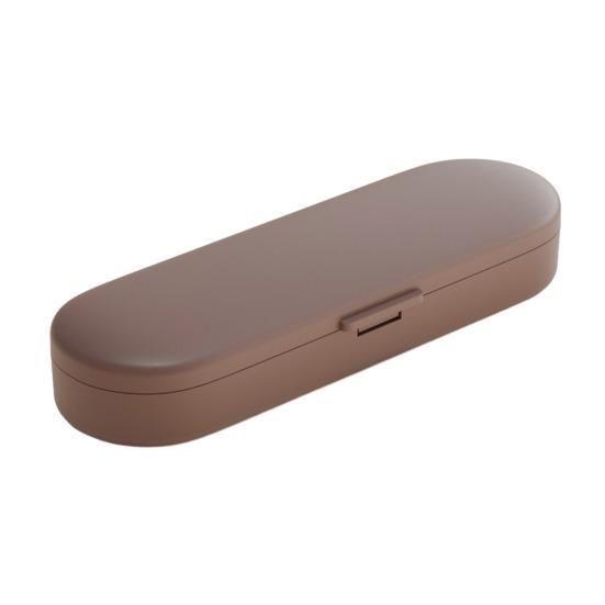 Pill Box with Independent Compartments Pill Organizer Silicone Ring Moisture Proof Travel Case for Morning Noon Evening