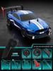 1:14 Scale RC High-Speed Drift GTR Sports Car - 4WD, Lights, Remote Controlled Racing Toy for Boys