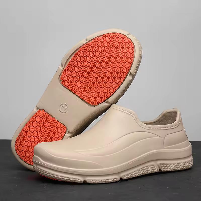 Men Women EVA Chef Shoes Non-slip Waterproof Oil-proof Shoes Comfortable Workers Slippers Outdoor Fishing Shoes Operating Room Tool Shoes