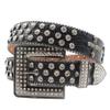 Design Cross New True Rhinestone Women's Belt Men's Belt Diamond-Inserted Belt DIY Belt