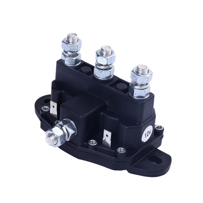 

Relay 12v Portable Universal Durable Car Styling Winch Motor Reversing Solenoid Switch Reversing Polarity Contactor