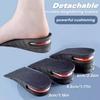 Detachable Hidden Height Insole – Air Cushion for Shock & Comfort – Breathable, Height-Enhancing