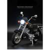 1/10 JiaLing JH-70 Legierung Klassisches Rennmotorrad Diecasts Simulation Metall Street Sportmotorrad Modell Kinderspielzeug Geschenk