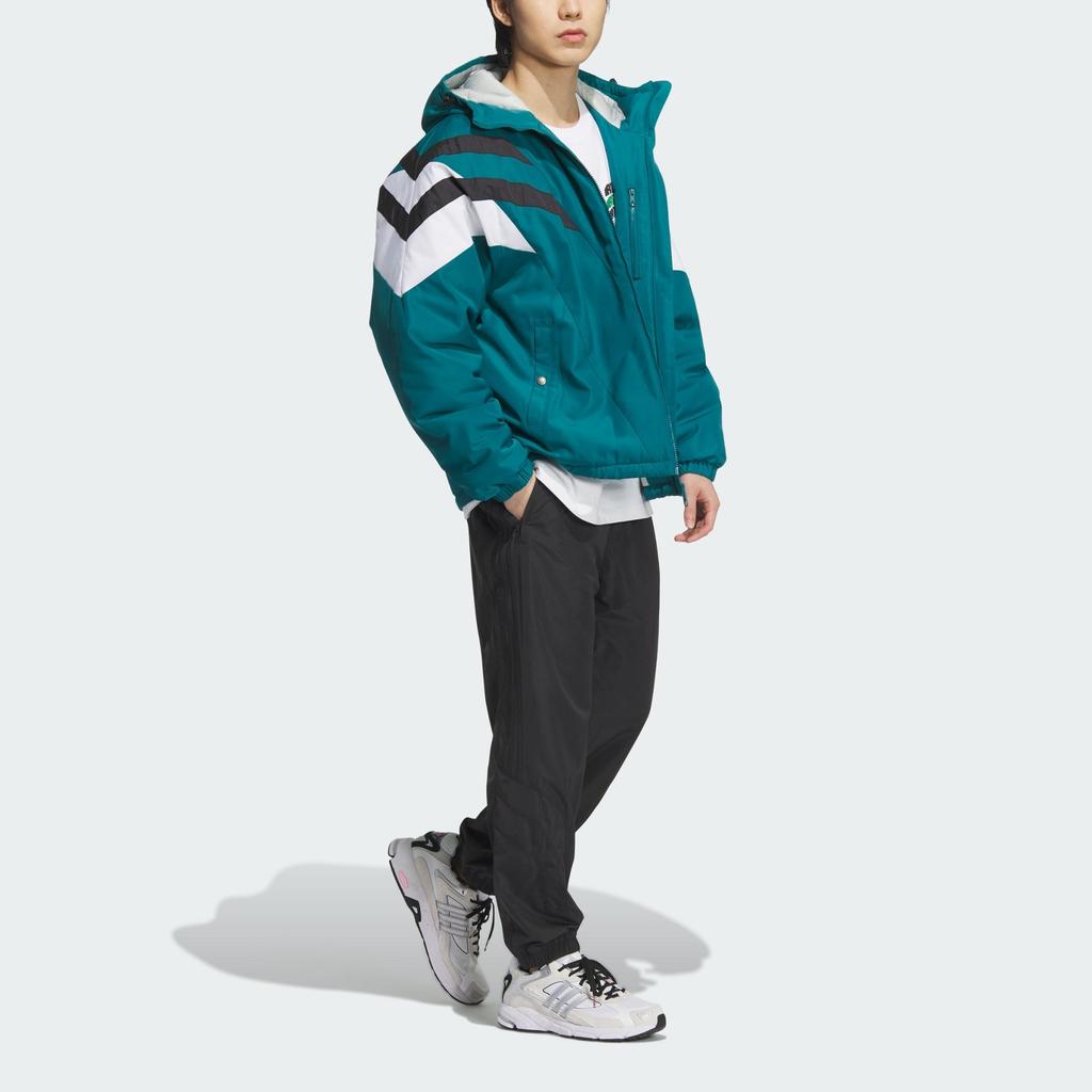 adidas Vintage Pad Jacket Asia Sizing 'Blue' Men's JJ4970