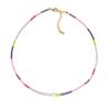 Bohemian Miyuki Seed Bead & Pearl Layered Choker Necklace for Women