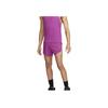 Nike Aeroswift Solid Color Logo Print Breathable Sports Loose Fit Drawstring Casual Shorts Men shorts Hot-Purple FN3352-518