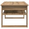 Artisan Oak Coffee Table 96 X 54 X 44 Cm Engineered Wood