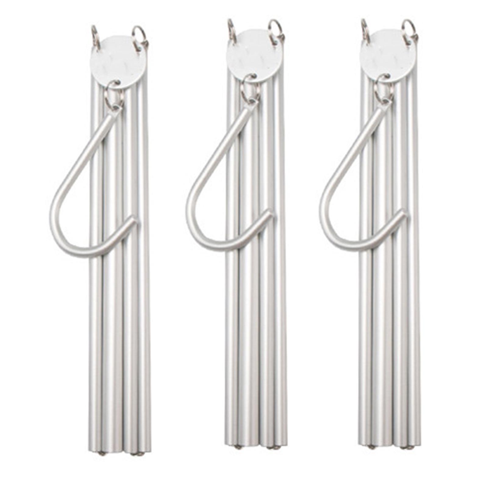 

3Pcs Travel Hanger Portable Foldable Hangers Simple Outdoor Drying Rack Clothes Hangers For Bedspreads Tablecloths Linens белый