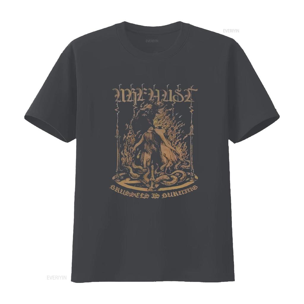 Urfaust T Shirt Xl Arcturus Inquisition The Chasm Ulver Borknagar Taake Gothic Flame Snake Print Heavy Metal Rock Band Design