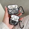 Fashion Black Lace Earphone Cases Cover Case For Airpods Pro2 3 2 Pro3 1 Pro 4