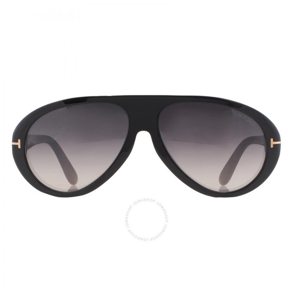 

Tom Ford Camillo Smoke Pilot Men s Sunglasses FT0988 01B 60