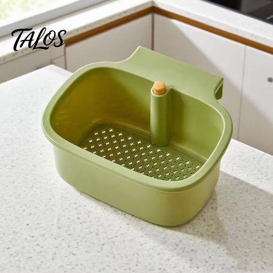 Sink Filter for Food Residue Hanging Strainer Basket, One-Press Waste Catcher, Anti Clogging Practical Kitchen Gadget Filter, Storage Basket