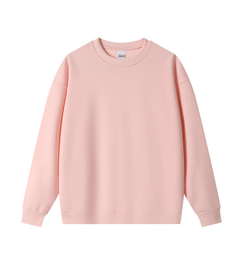 New Autumn and Winter Crew Neck Sweater Women's Loose Lazy Style Top Heavy Pullover Fashion Leisure School Style Multi-color Tide