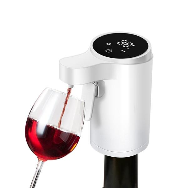 ABWM-Electric Wine Decanter Aerator Dispenser Electric Wine Pourer Aerator Dispenser Pump Pourer Wine Accessories белый