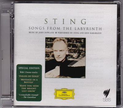 CD STING - Songs From The Labyrinth 060251779890 Deutsche Grammo 2008 Australien Klassik Gebraucht