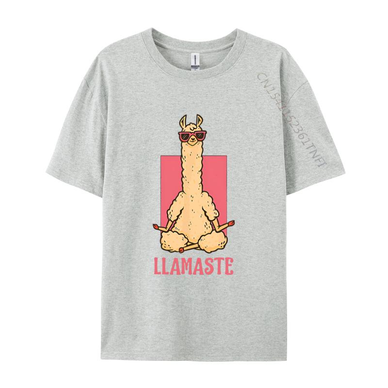Llamaste Yoga Mom Chakra Tshirt Cool Fashion New Tshirts Cotton Streetwear Tshirt Funny Printed Tshirt
