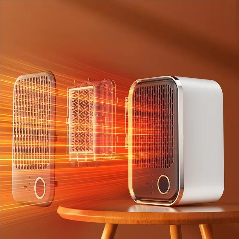 New Portable Electric Fan Heater Hand Warmer Living Room Home Winter Constant Temperature Remote Control House Warmer Machine