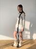 Dorothy Korea Spring Slim-Fit One-Shoulder Clavicle Long Sleeve T-Shirt Women