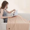 Yousheng Heated Shawl Secure Hands-Free Zipper Design Fast 15-Second Heating 3 Adjustable Temperature Settings USB Powered Portable Heated Blanket