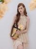 Sinseuden Odd Lace Chiffon Blouse