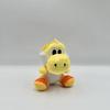 24pcs/lot 10cm Super Bros Yoshi Plush Toys key chain Yoshi Dragon Soft Stuffed Dolls bag charms gifts