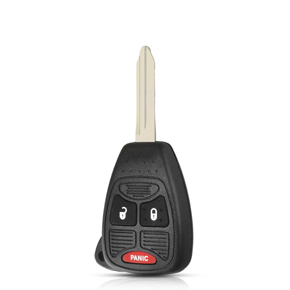 2/3/4 Knops Afstandsbediening Flip Klap Sleutel Behuizing Case Voor Chrysler Sebring Pacifica Dodge Avenger Nitro Jeep Wrangler Liberty
