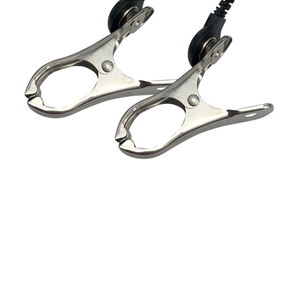 Electric Shock Nipple Nipple 1 with Electric Nipple Nipple Nipple Clitoris Nipple SM Electric Shock Sex Adult Toys Clamps, Pulse, Pair, Line, Clips,