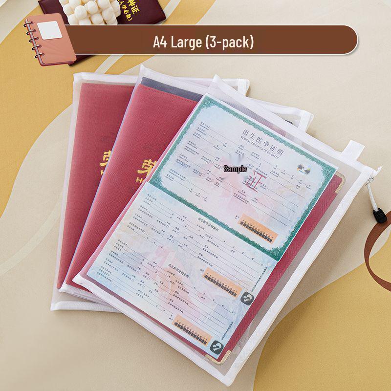 

Портативний органайзер для документів: Тримач для карток, Книжка про щеплення, Свідоцтво про народження, Паспорт та Сумка для зберігання посвідчення особи.