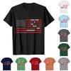 USA Anniversary Men's Casual Letter Print Short-Sleeve T-Shirt