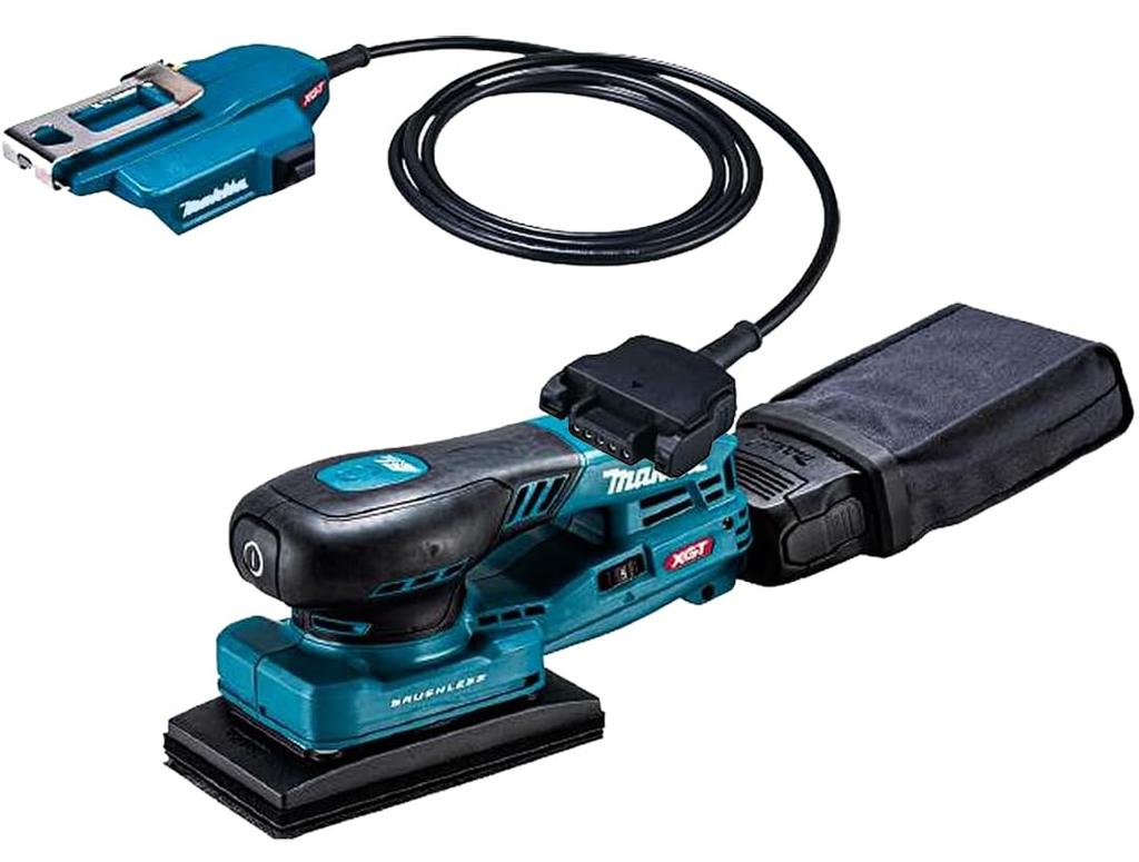 Makita 40Vmax Cordless Orbital Sander BO005CGZ battery and charger sold Battery Adapter Shibasho Original Set (Tool only, separately) + 1.6m (A-77394)