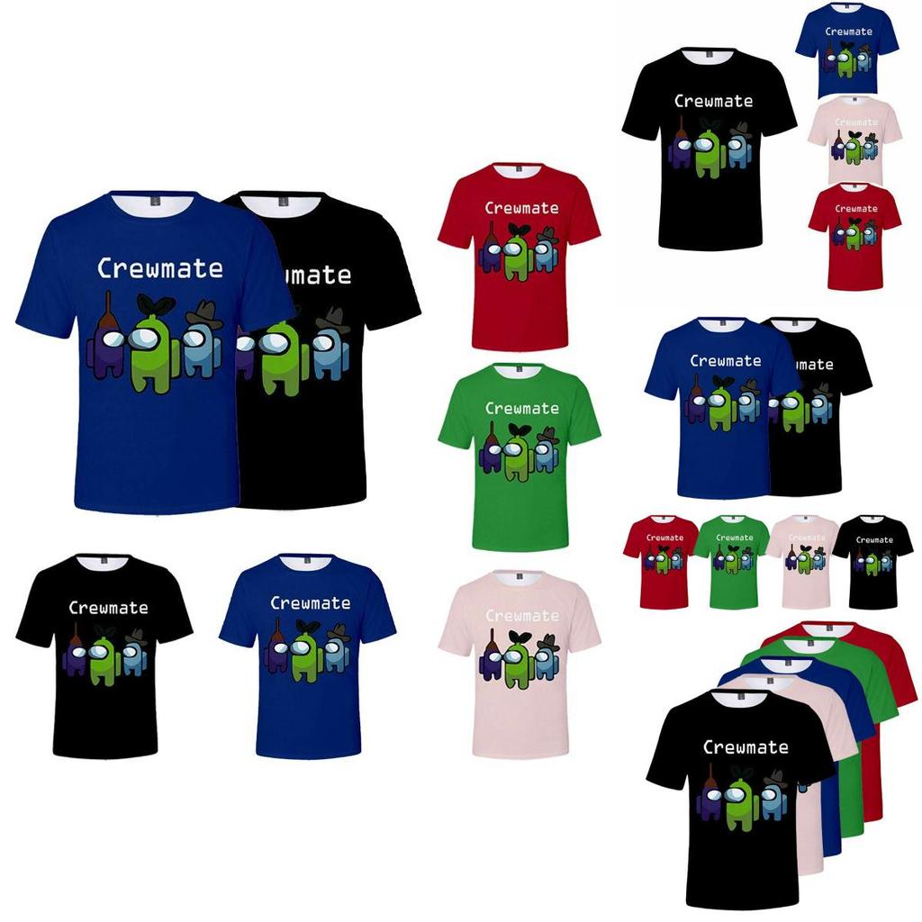 Imposter-T-Shirt-Spiel Crewmate Herren Damen Erwachsene Kurzarm-T-Shirt