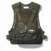 Foxfire 6210151 Chest Strap Free Size Fishing/Camping Vest, Olive,