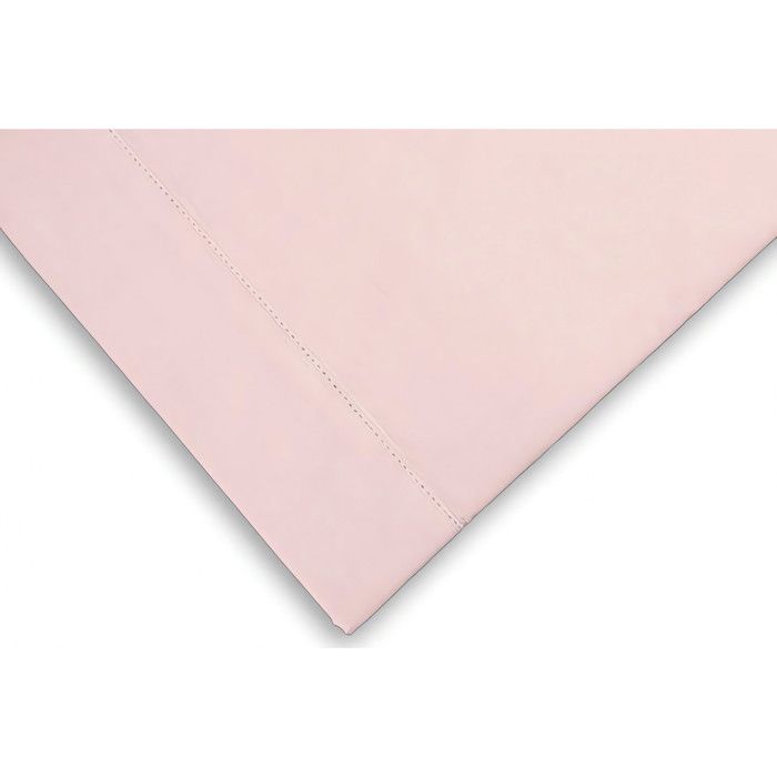 Flat Sheet In Percale Cotton 240x300 Cm Camille Rose, by Songe De Camille