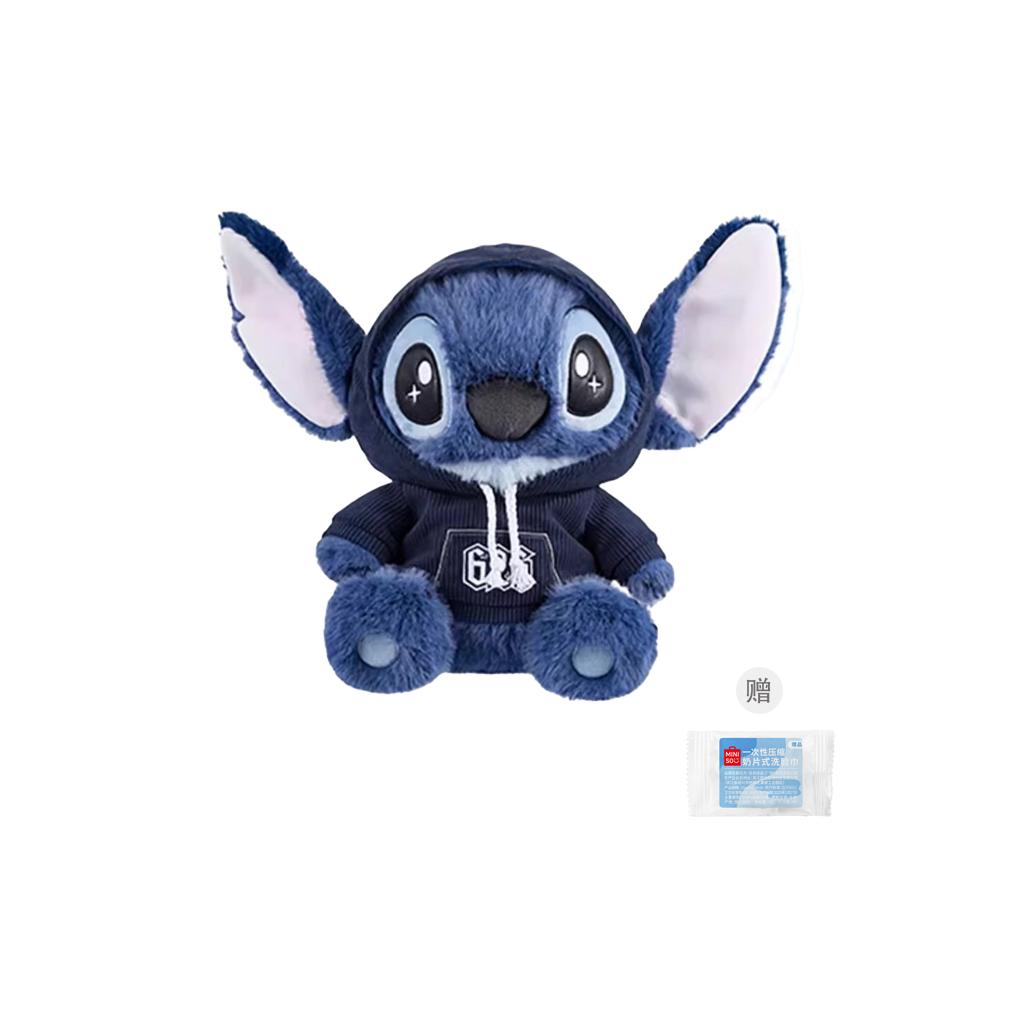 

MINISO x Disney Стич Комбинезон Куклы Плюшевая кукла Высота 36 см Кукла Shopping Bag Not Included