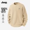 JEEP Men's Heavyweight Cotton Long-Sleeve T-Shirt